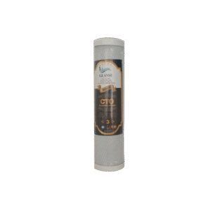 CTO ACTIVATED CARBON FILTER GLASSE OPEN CASE