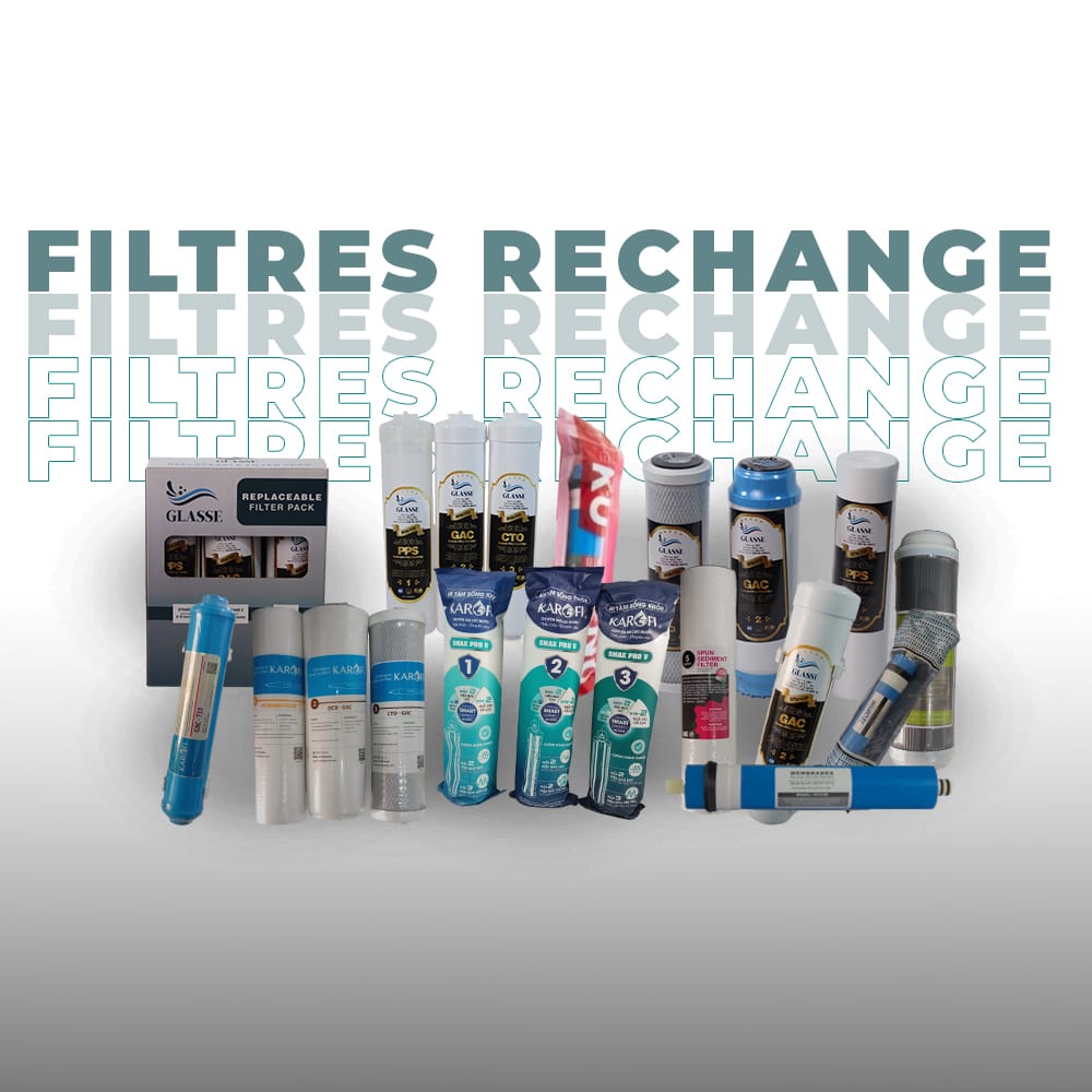 Filtres Rechange A OSMOSEUR 7 ET 6 ETAPE MARQUE TURQUE