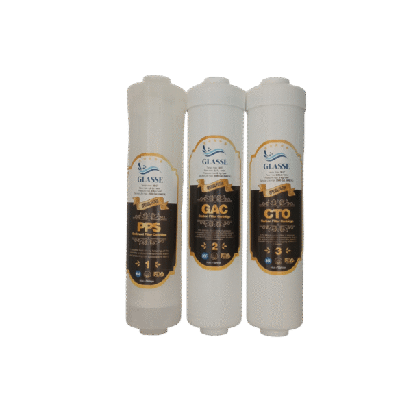 KIT 3 GLASSE CAPSULE PP GAC CTO