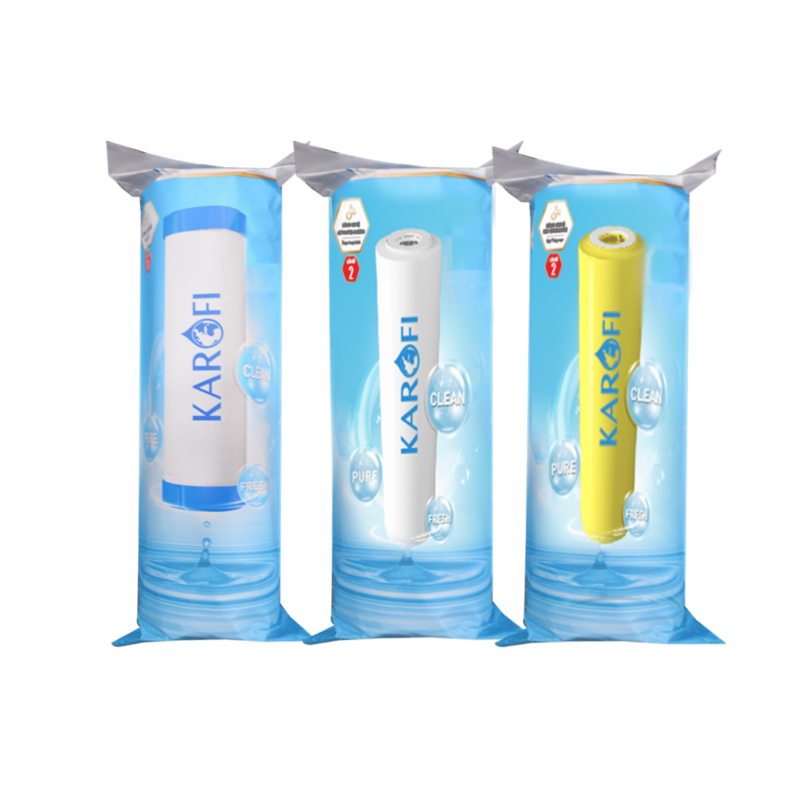 KIT 3 KAROFI OPEN CASE PP GAC CTO