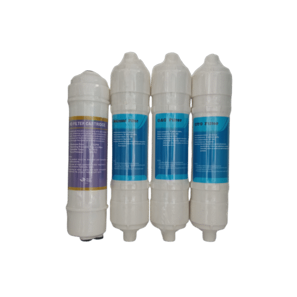 KIT 4 AQUA MARINA CAPSUL PP GAC CTO MEMBRANE 80 GPD