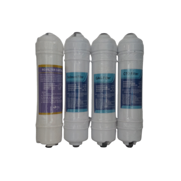 KIT 4 AR-19 MINI CAPSUL PP GAC CTO MEMBRANE 80 GPD